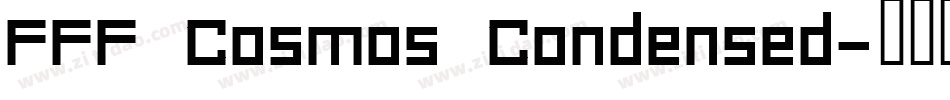 FFF Cosmos Condensed字体转换